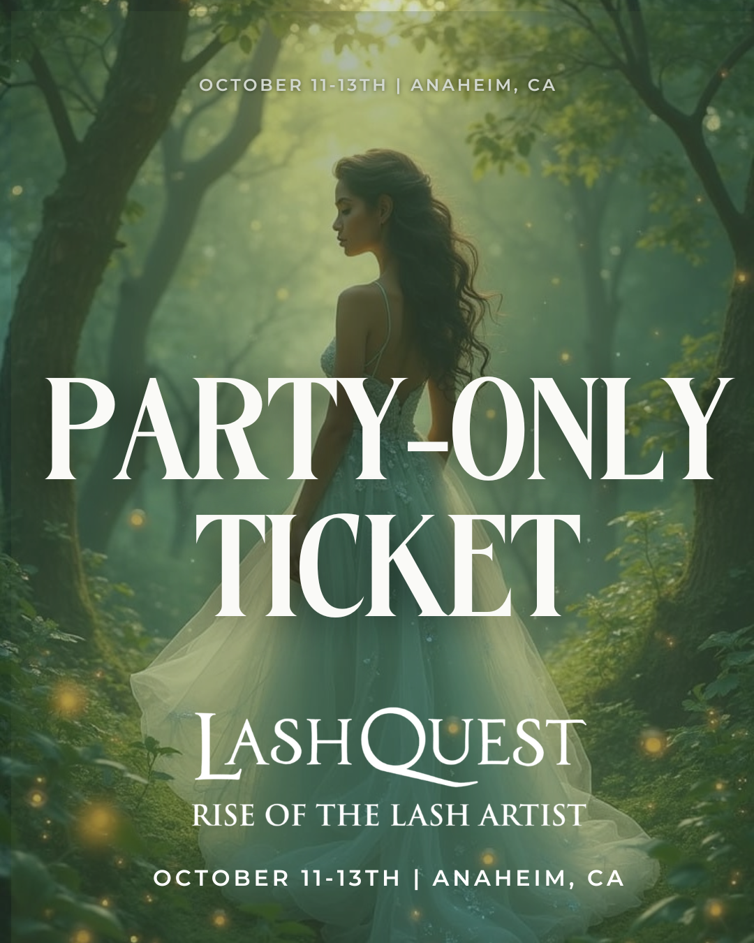 LASHCON Party Only Ticket 2025 (no access to classes or trade show)