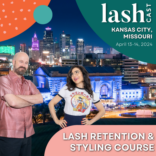 Tussanee's 4 Week Lash Retention and Styling: Kansas City Area - April 13-14, 2023