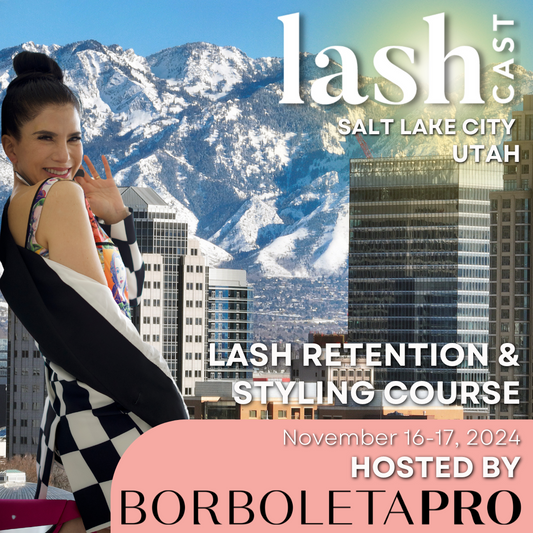 Tussanee's 4 Week Lash Retention and Styling: Salt Lake City Nov 16-17, 2024